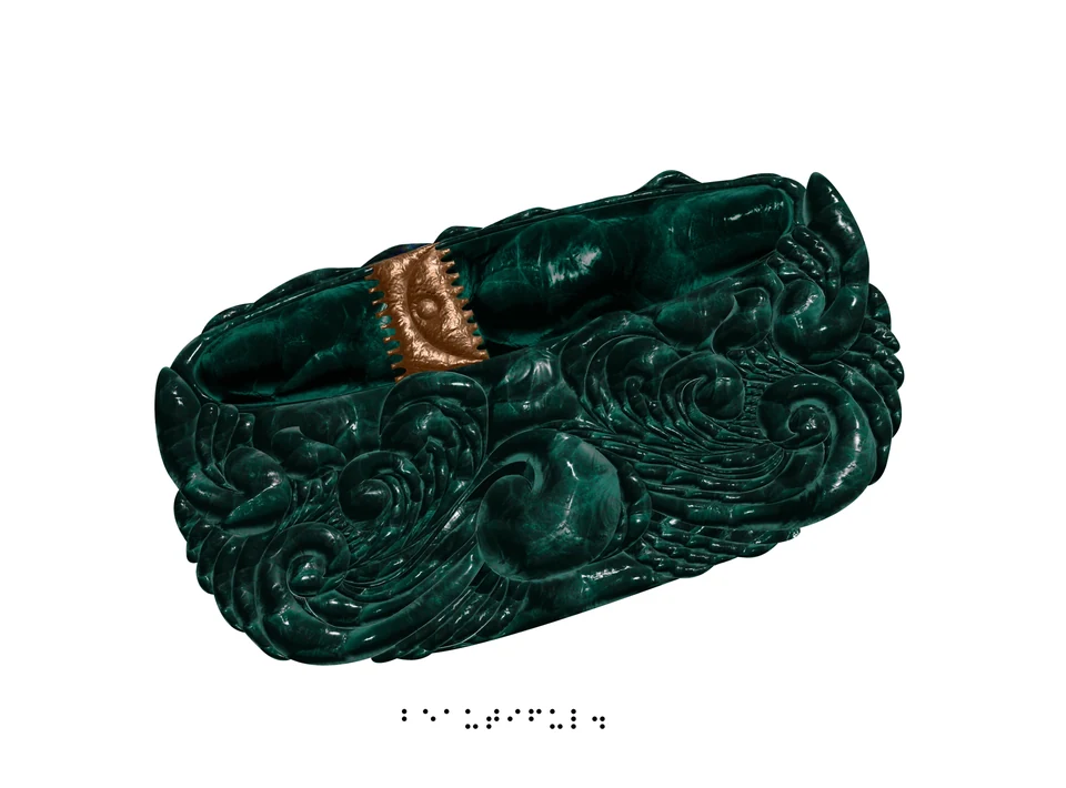 A colour variation from the original refinement work.