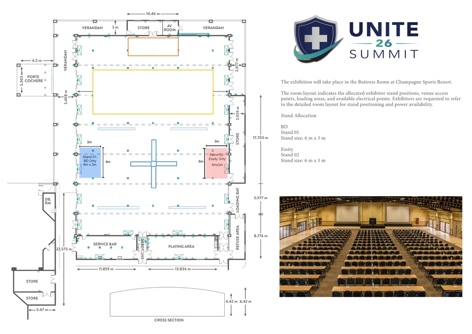 UNITE 2026 exhibitor guide artwork