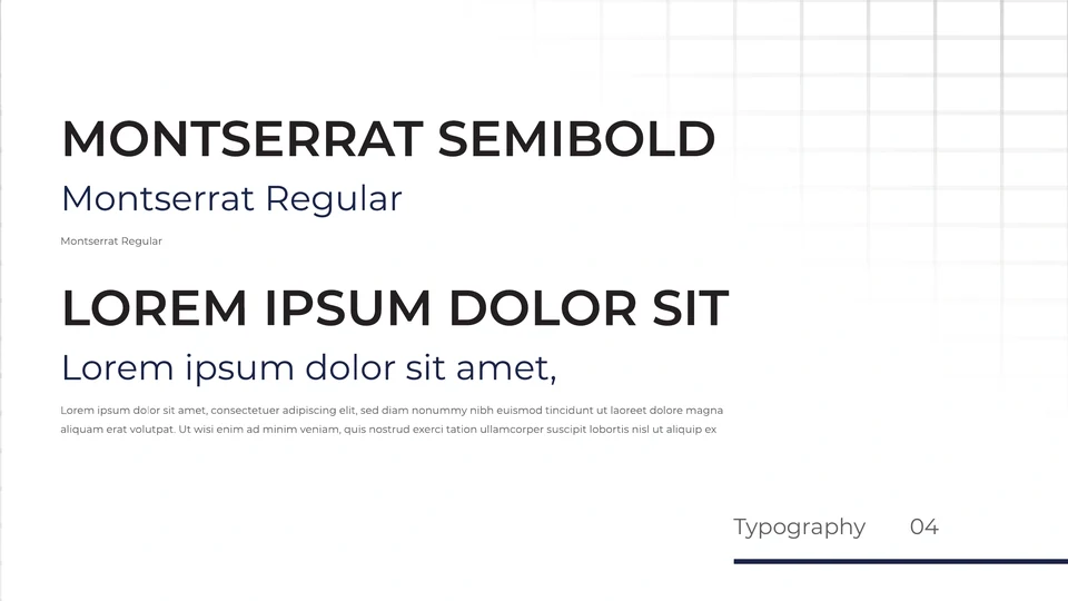 Original Montserrat type specimen. The sample copy is part of the source guide.