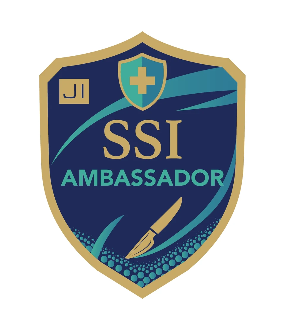 UNITE SSI Ambassador pin artwork.